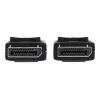 Tripp Lite Series DisplayPort laidas su fiksuojančiomis jungtimis, 4K 60 Hz (M/M), juodas, 6 ft