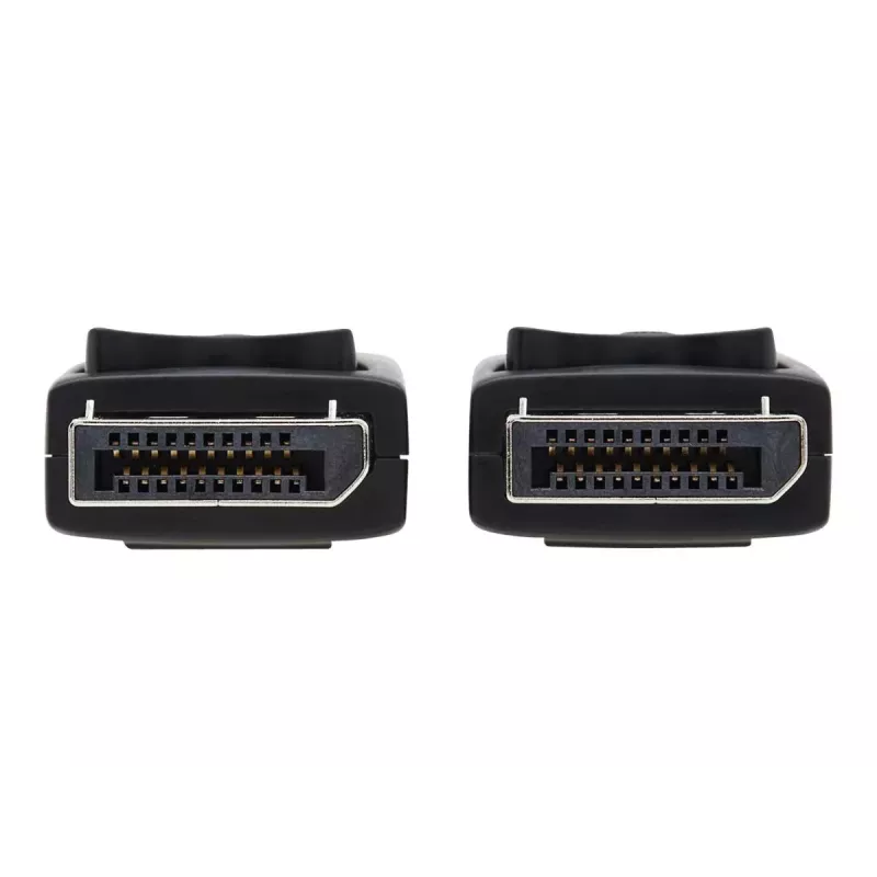 Tripp Lite Series DisplayPort laidas su fiksuojančiomis jungtimis, 4K 60 Hz (M/M), juodas, 6 ft