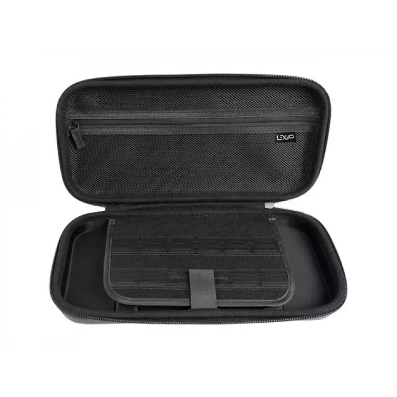 LEXIP Carry and Protect Case, skirta Nintendo Switch / Switch OLED – juodas, kietas EVA kelioninis dėklas