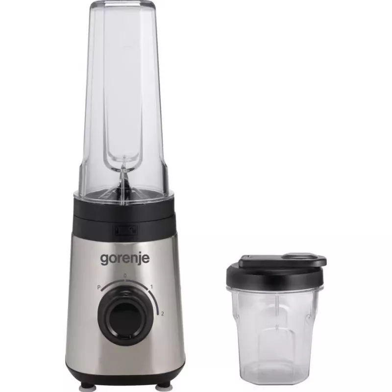Gorenje BSM600E Asmeninis Blenderis 320W 0,6L Sidabrinis/Juodas