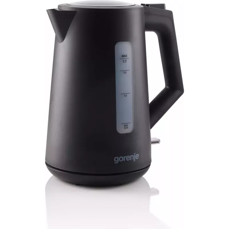 Gorenje K17OPB Elektrinis virdulys 2200 W 1.7 L Plastikinis Juodas 360° Sukamas Pagrindas