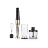 Gorenje HBX1200EB 1200 W rankinis blenderis su plastikiniu indu 0,8 L, nerūdijančio plieno velenu, juodas