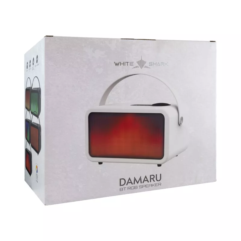 White Shark GBT-630 DAMARU belaidės žaidimų ausinės balta