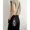 SBOX LANYARD BLACK USB-C į USB-C kabelis 1,5 m, juodas