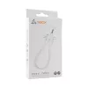 Sbox Lanyard White USB-C – USB-C kabelis, 1,5 m, baltas