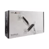 Stalinis dviejų monitorių laikiklis White Shark KHUFU-II GMS-3211 / 2 Monitor Desktop Mount