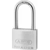 ABUS 64TI/40HB40 KD Titalium spyna su skirtingais raktais, aukšta kilpa, 5 saugumo lygis