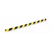 Durable S32R grindų kabelių apsauga, PVC, juoda/geltona, suapvalinta, 1000 mm