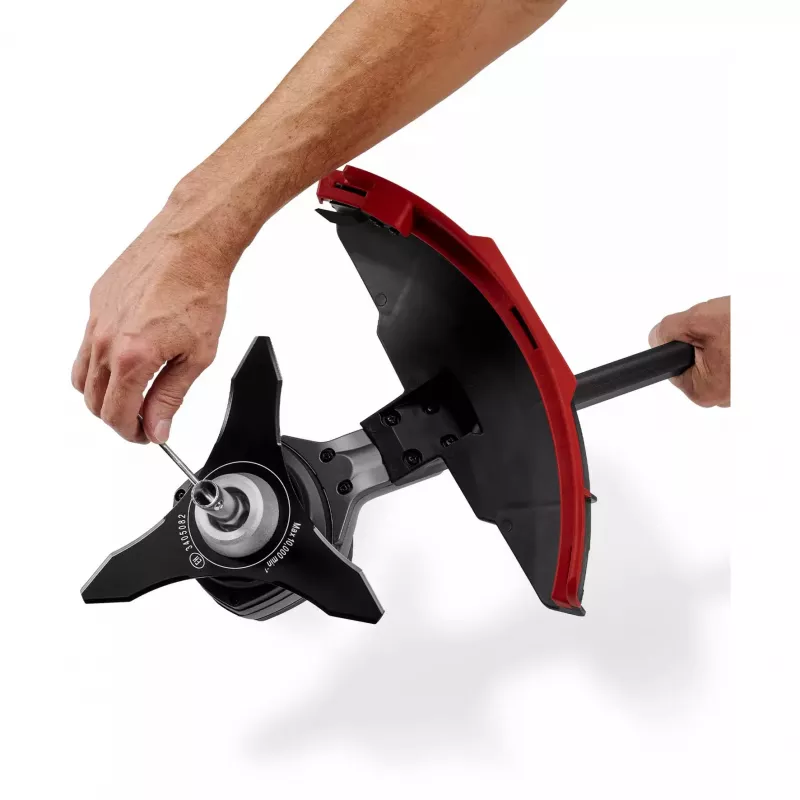 EINHELL Professional GP-BC 36/430 Li P BL-Solo belaidis žoliapjovės trimmeris, 36V (2x18V), bešepetėlis variklis, 43 cm pjovimo plotis, raudona/juoda, be akumuliatoriaus ir įkroviklio
