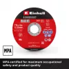 EINHELL-KWB plonasis pjovimo diskas, Ø 115 x 1,0 mm, 5 vnt. (kampiniam šlifuokliui)