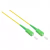Good Connections OS2 Single-Mode Fiber Optic Patch Cable LC/SC Duplex 9/125µm 3m Geltona