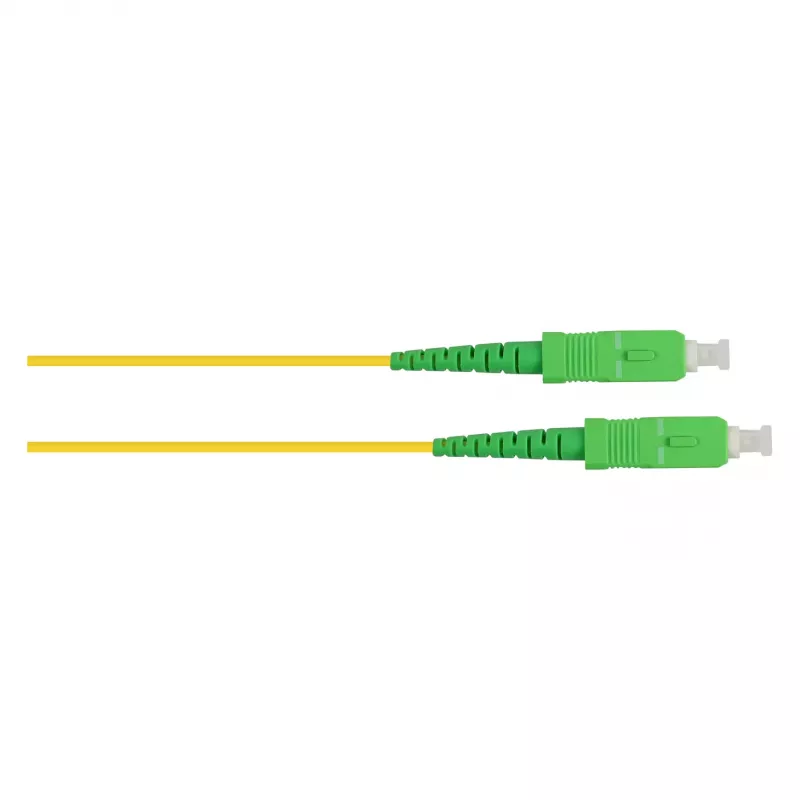 Good Connections OS2 Single-Mode Fiber Optic Patch Cable LC/SC Duplex 9/125µm 3m Geltona