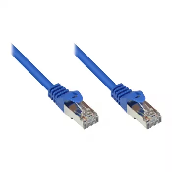 GoodConnections Alcasa RJ45-RJ45 Cat5e Patch Cable 0,15m Gold