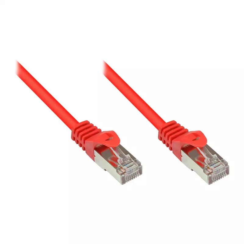 GoodConnections Alcasa Cat5e RJ45 Patch Cable 1,5m Red