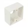 GoodConnections Sieninis Montažinis Dėklas 80x80x40mm Perlų Balta RAL 1013 GC-N0029