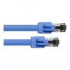 GoodConnections RNS® Patch Cable Cat. 8.1, S/FTP, PiMF, LSZH, 2000MHz, 40Gbit/s, Blue, 0,5m
