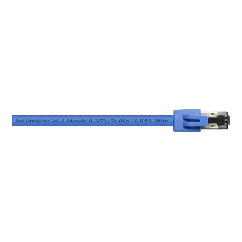 GoodConnections RNS® Cat.8.1 S/FTP PiMF LSZH Patch Cable 1,5m Blue