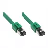 GoodConnections RNS® Patch Cable Cat. 8.1, S/FTP, PiMF, LSZH, 2000MHz, 40Gbit/s, Green, 1,5m