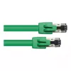 GoodConnections RNS® Patch Cable Cat. 8.1, S/FTP, PiMF, LSZH, 2000MHz, 40Gbit/s, Green, 1,5m