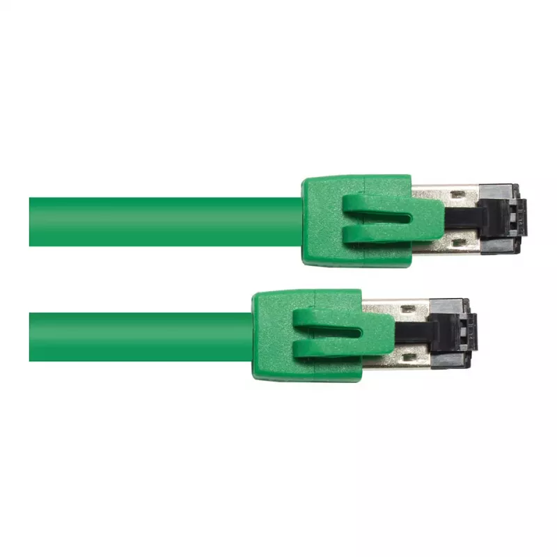 GoodConnections RNS® Patch Cable Cat. 8.1, S/FTP, PiMF, LSZH, 2000MHz, 40Gbit/s, Green, 1,5m