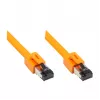 GoodConnections RNS® Cat.8.1 S/FTP Patch Cable, LSZH, 2000MHz, 40Gbit/s, Orange, 1,5m