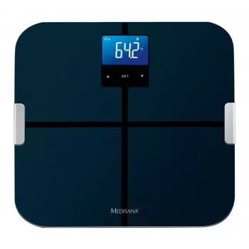 Svarstyklės MEDISANA BS 440 Connect – išmanus kūno sudėties analizatorius su Bluetooth