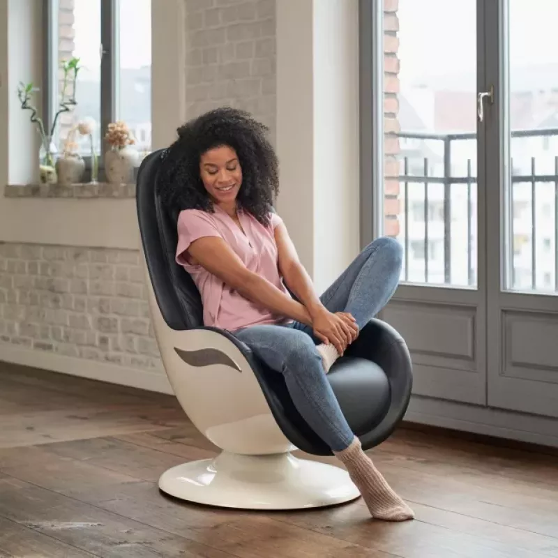 Medisana RS 660 Shiatsu masažinis fotelis su šildymu, juodas