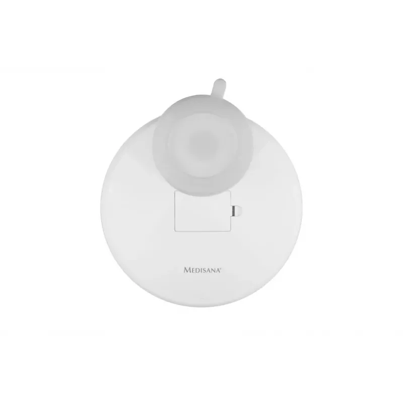 Medisana CM 850 LED kosmetinis veidrodis su 5x padidinimu, dienos šviesos LED, jutikliniu valdymu, 360° sukimu, sidabrinis