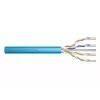 DIGITUS Cat.6A U/UTP B2ca AWG 23/1 LSOH 100 m mėlynas montavimo kabelis