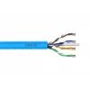 DIGITUS Cat.6A U/UTP B2ca AWG 23/1 LSOH 100 m mėlynas montavimo kabelis