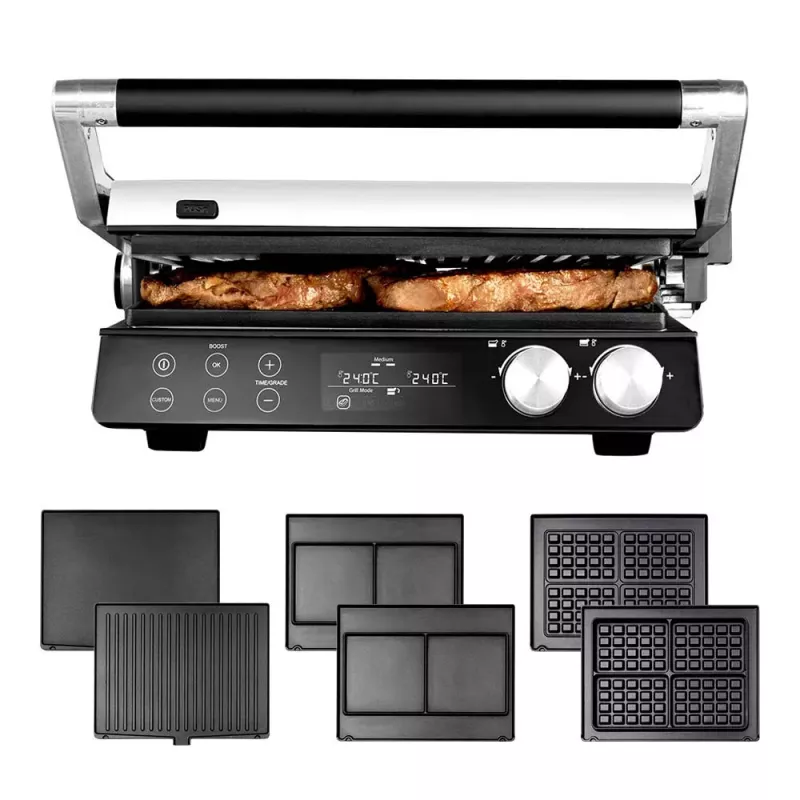 Gastroback 42423 Gourmet BBQ Advanced Smart elektrinis kontaktinis grilis 2000 W