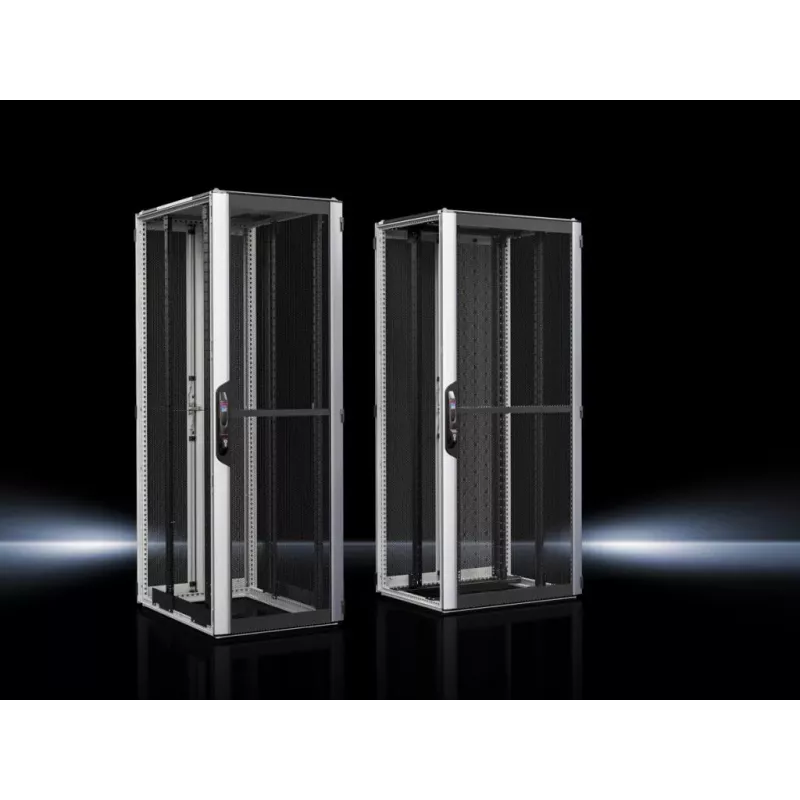 Rittal VX IT tinklo serverio spintelė 42U 19 inch 800x1000x2000mm sidabrinė/juoda