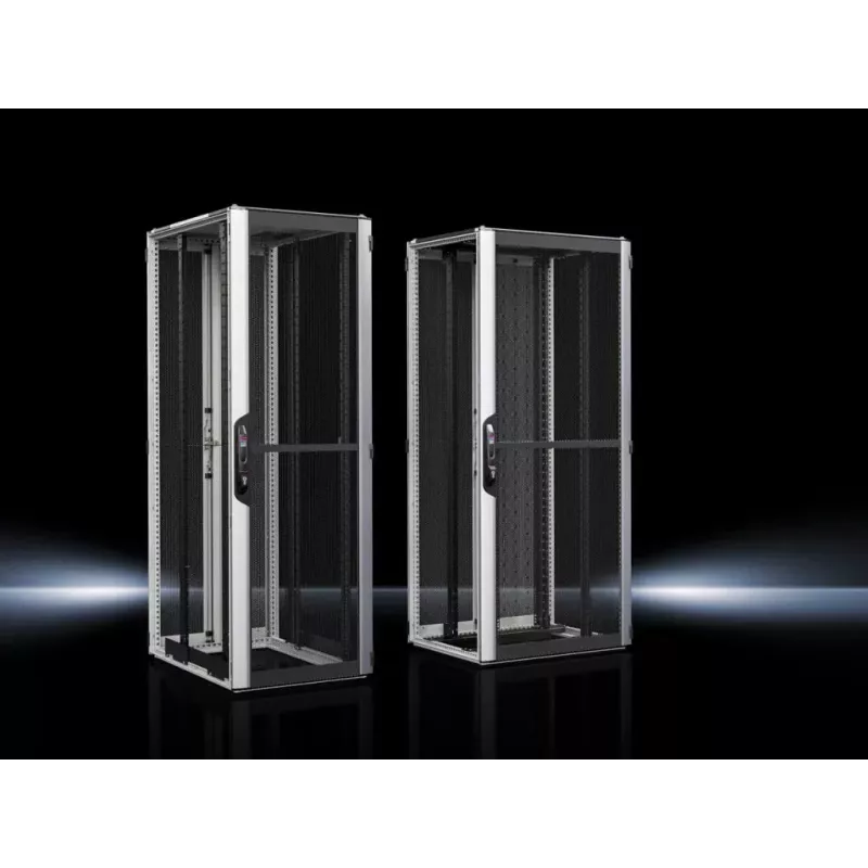 Rittal VX IT tinklo serverio spintelė 42U 19 inch 800x1000x2000mm sidabrinė/juoda