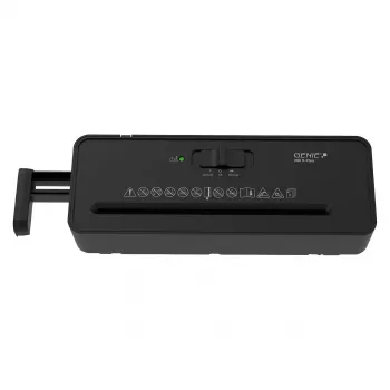 GENIE 260 S Plus tvirtinamas popieriaus smulkintuvas, juostinis pjovimas, 6 lapai, juoda