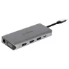 PLUSONIC USB-C Docking Adapter 8in1 (PSUC0216) – Pilka kosminė