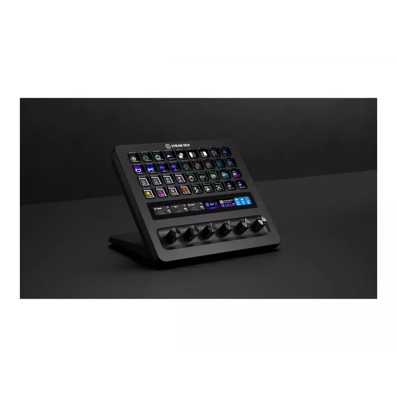 CORSAIR ELGATO Stream Deck+XL – 32 programuojami LCD klavišai, USB-C, juoda