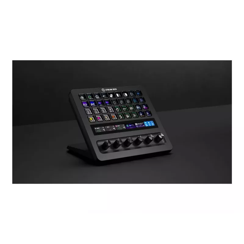 CORSAIR ELGATO Stream Deck+XL – 32 programuojami LCD klavišai, USB-C, juoda