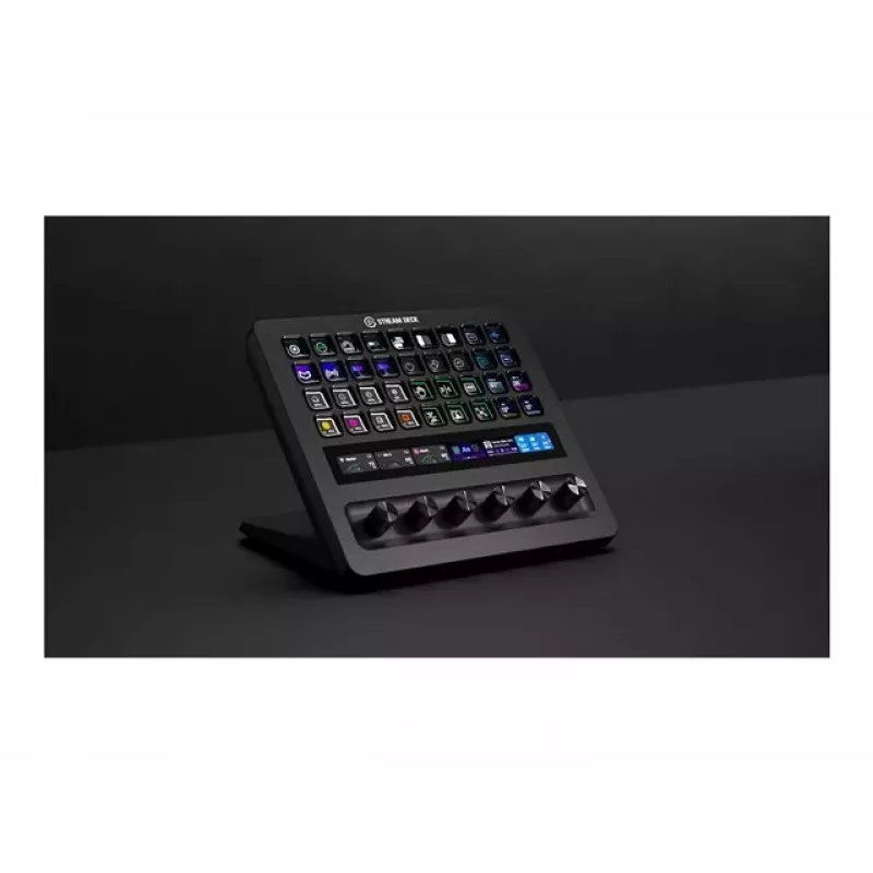 CORSAIR ELGATO Stream Deck+XL – 32 programuojami LCD klavišai, USB-C, juoda