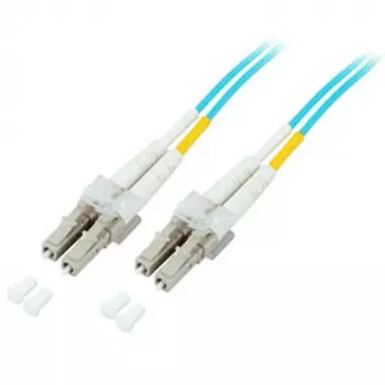 EFB-Elektronik ECOFIBER Duplex Jumper LC-LC 50/125µm OM3 LSZH Aqua 2,0mm 2m
