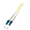 EFB-Elektronik ECOFIBER Simplex LC-LC Single-Mode Fiber Optic Patch Cable, G.657.A2, 0,5m, 2,0mm, Yellow, 9/125µm
