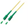 EFB Elektronik Simplex optinis jungiamasis kabelis SC/APC-SC/APC OS2, 3 m, geltonos spalvos