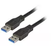 EFB Elektronik Premium USB 2.0 laidas - USB A tipo (vyriškas) į USB B tipo (vyrišką) - 0,5 m - Juodas