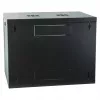 EFB 19 inch sieninis 9U stovas, fiksuotas, vienos sekcijos, RAL 9005, gylis 600 mm