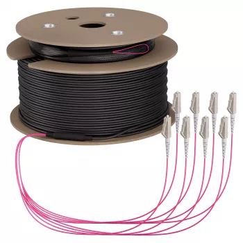 EFB magistralinis kabelis U-DQ ZN BH OM4 8G 1x8 LC-LC 60m Dca LSZH