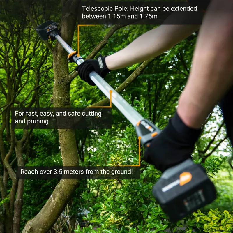 Batavia Telescopic Pole 1,15 – 1,75 m For Nexxsaws and Nexxcuts