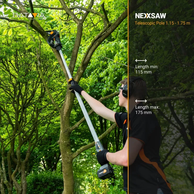 Batavia Telescopic Pole 1,15 – 1,75 m For Nexxsaws and Nexxcuts