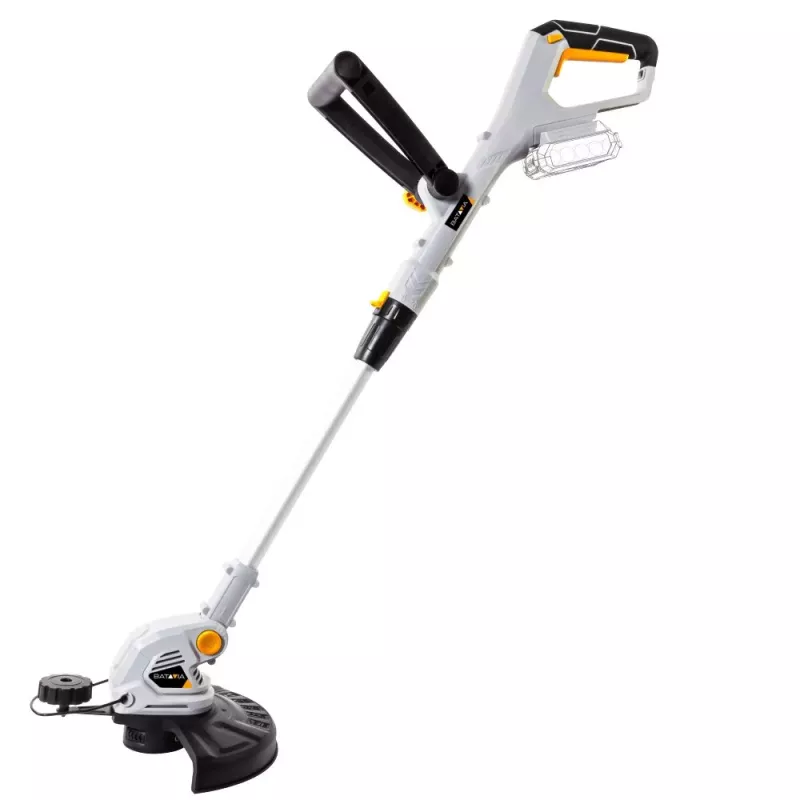 BATAVIA 18V belaidis žoliapjovės pjūklas 250 mm 2-in-1 su špagatu ir peiliukais