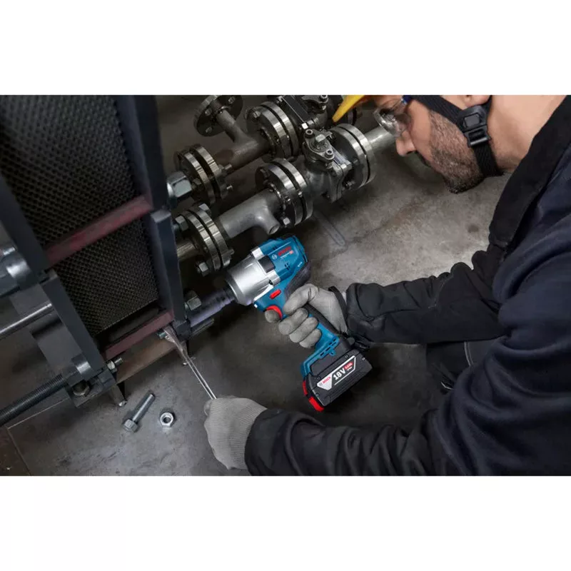 Bosch GDS 18V-780 Professional akumuliatorinis smūginis suktuvas, mėlynas, be akumuliatoriaus ir įkroviklio (06019P4003)