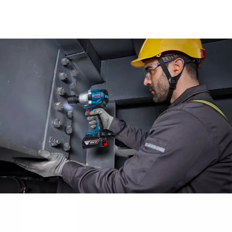 Bosch GDS 18V-780 Professional akumuliatorinis smūginis suktuvas, mėlynas, be akumuliatoriaus ir įkroviklio (06019P4003)