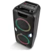 MEDION PE-1 Pure Party Speaker Black - Bluetooth 5.0, 40W RMS, 2x 6,5 inch Speakers, Karaoke, TWS, LED Lights, Power Bank